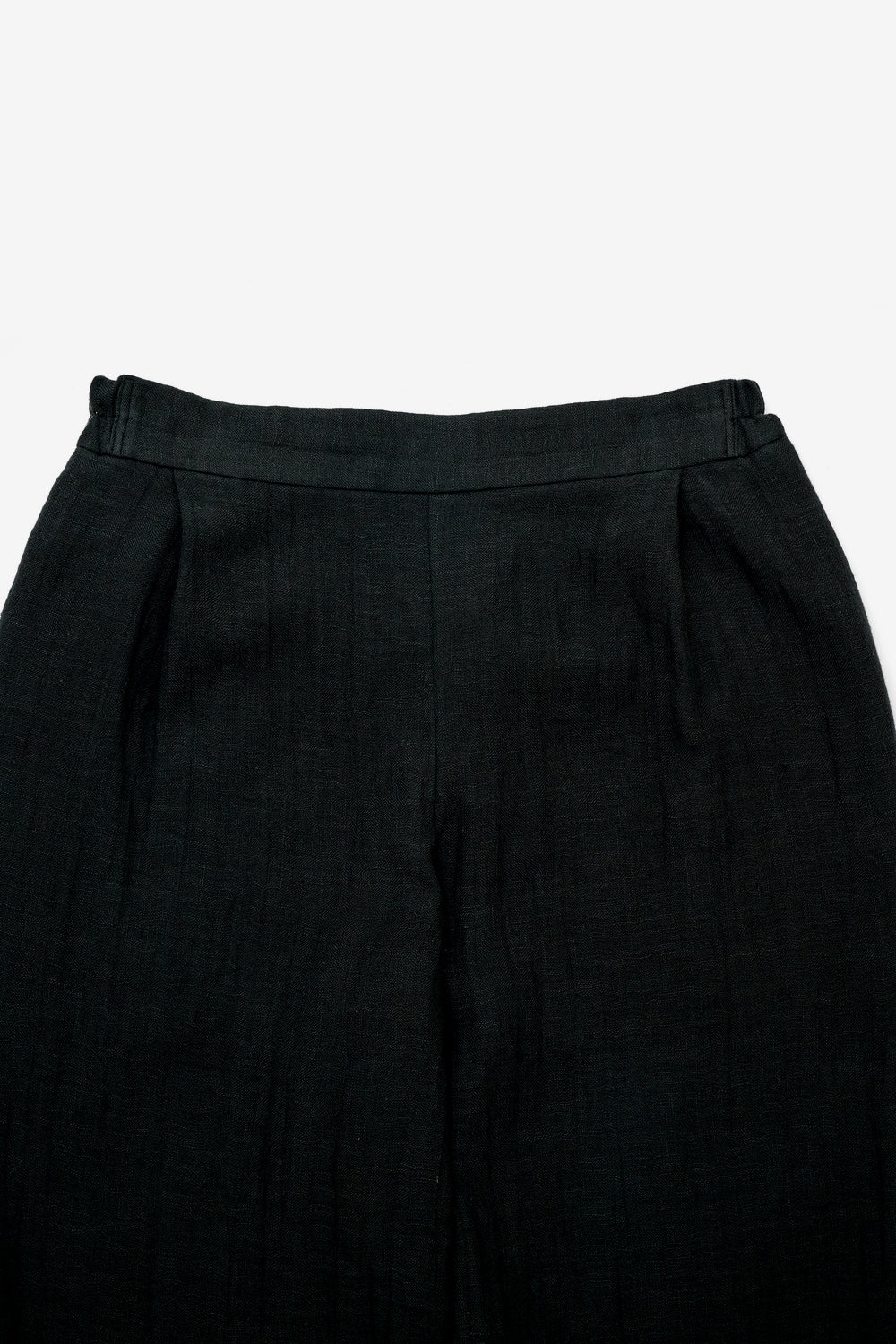 tapered pants cotton linen<br> AS5120B740<br> dark blue 