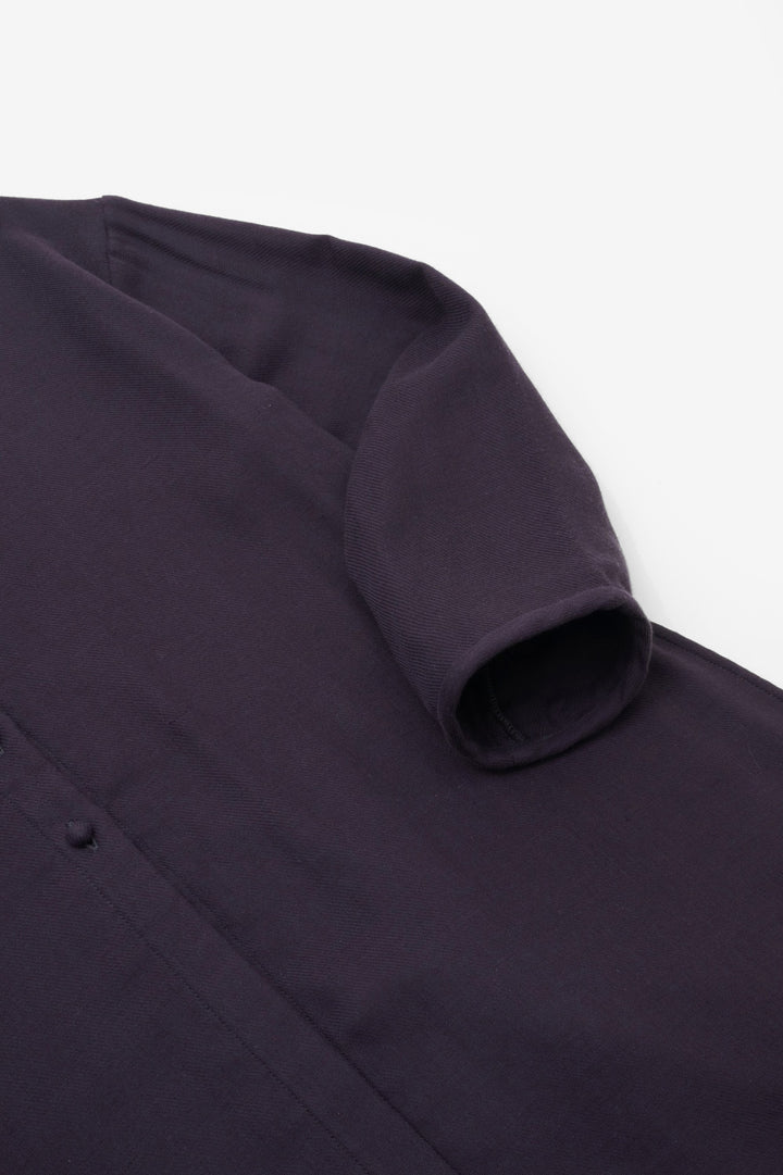 slit blouse<br> AB242B859<br> navy 