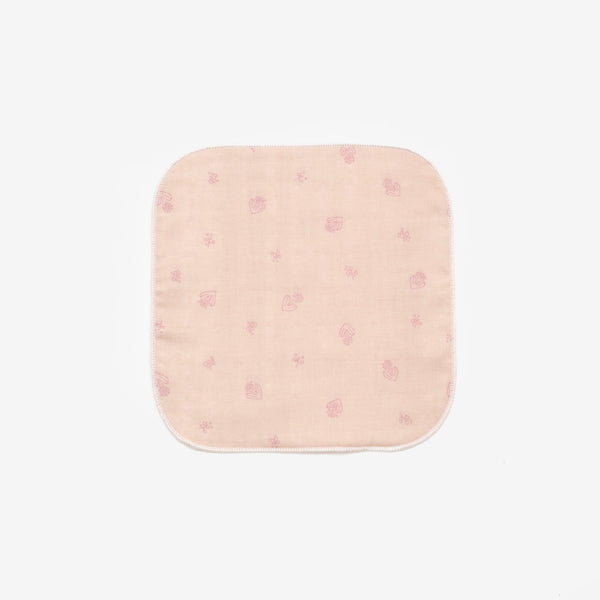 gauze handkerchief heart 