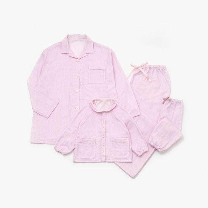 warm pajama stripes<br> 80-100cm