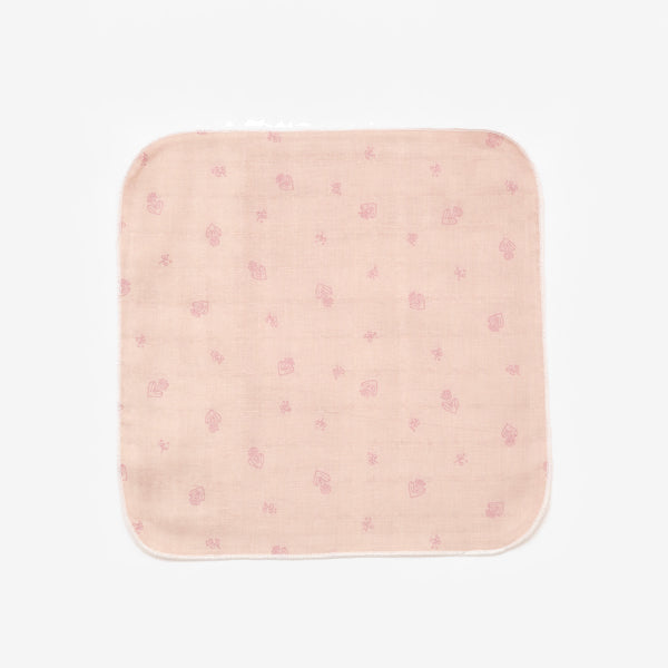 gauze handkerchief heart 