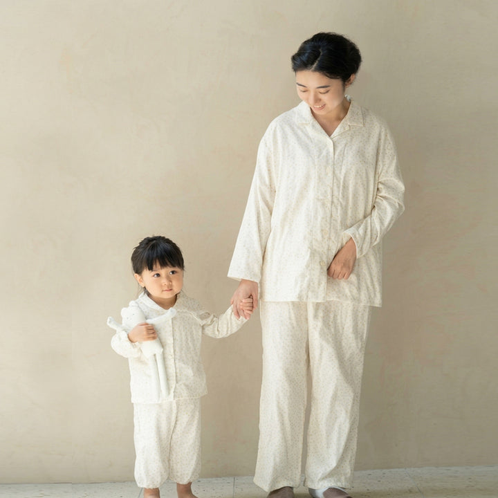 warm pajama stripes<br> 80-100cm
