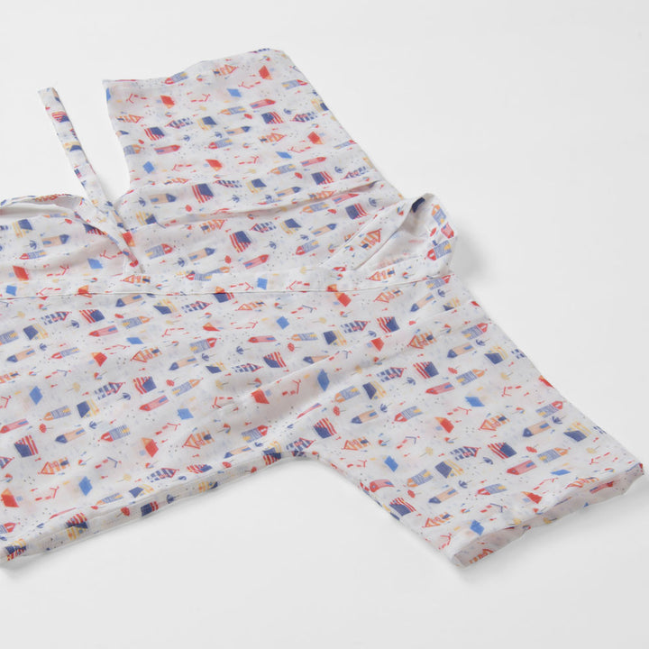 Dolman sleeve jinbei flower<br> 80-150cm