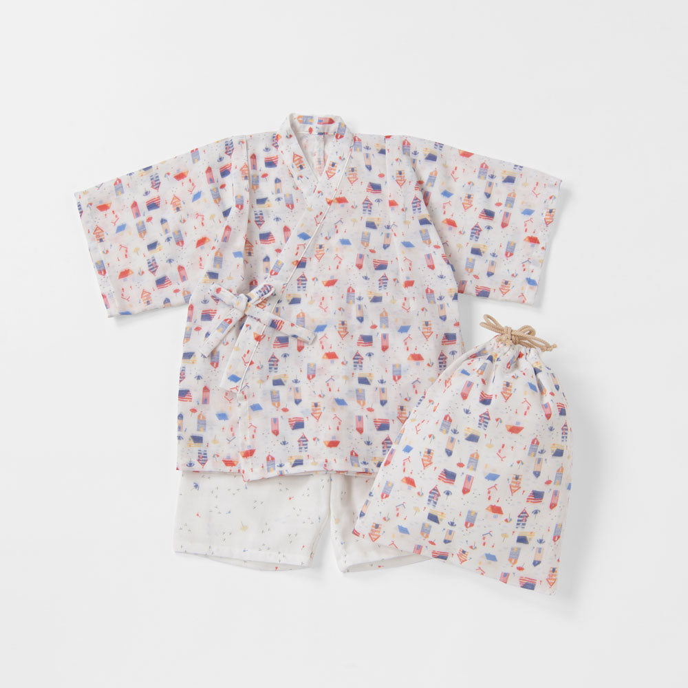 Dolman sleeve jinbei flower<br> 80-150cm
