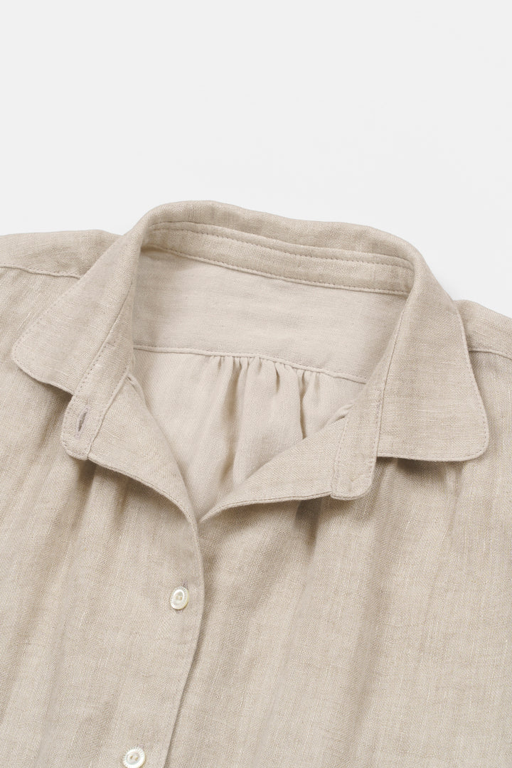 Long blouse cotton linen off 