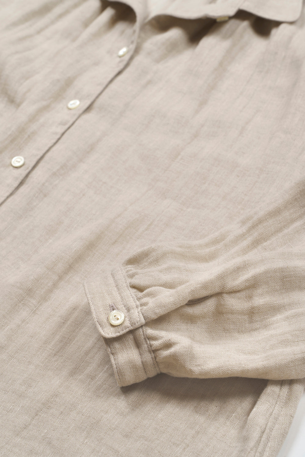Long blouse cotton linen off 