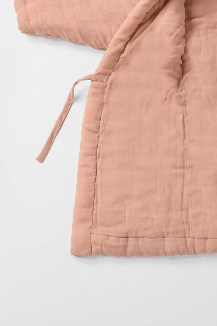 Cotton-filled Haori Hand-painted Train 