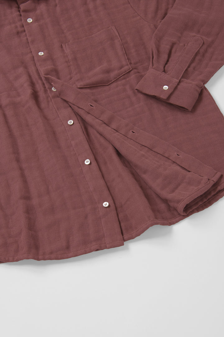 men's shirt hemp khaki