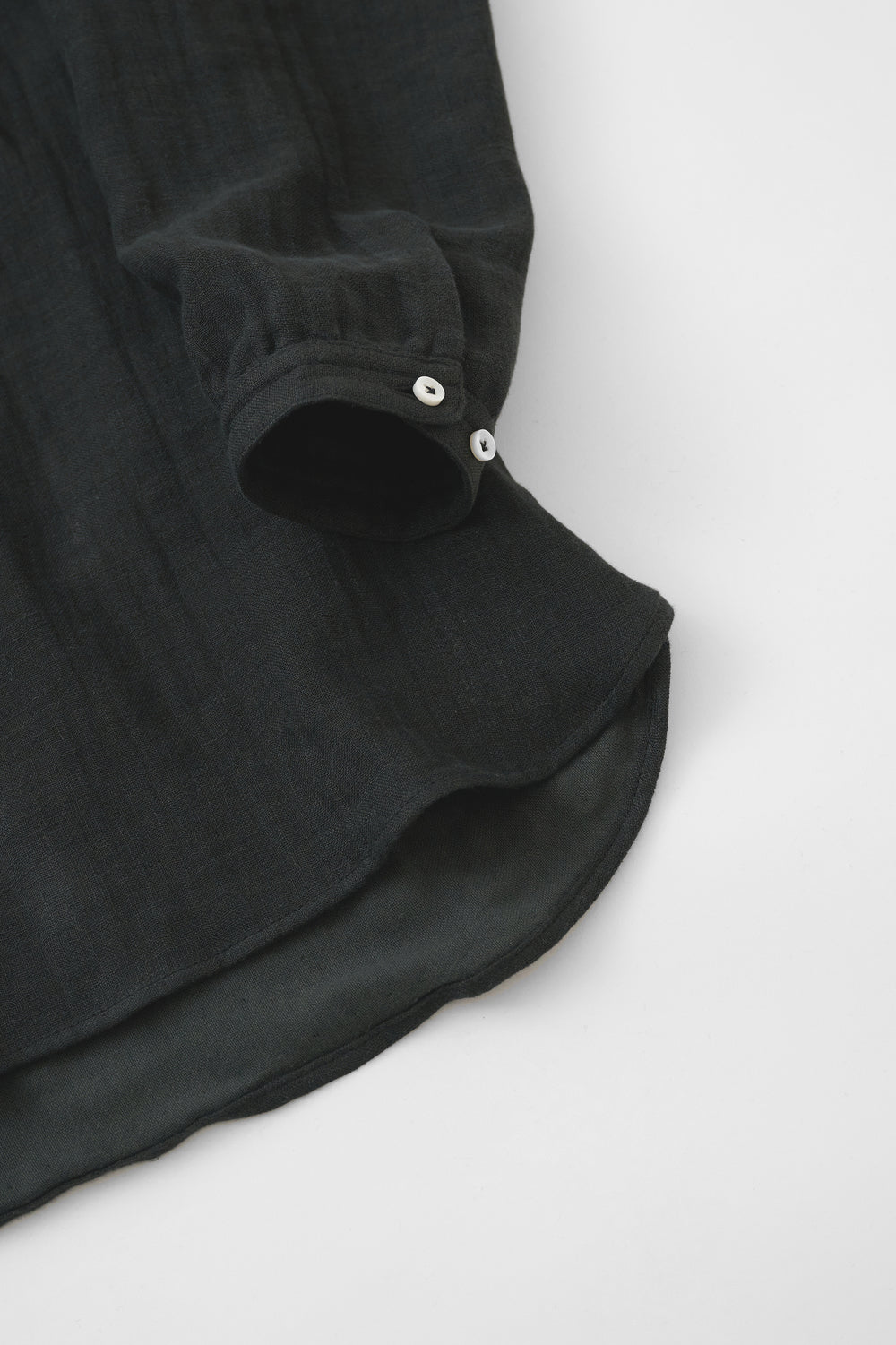shirt cotton linen khaki