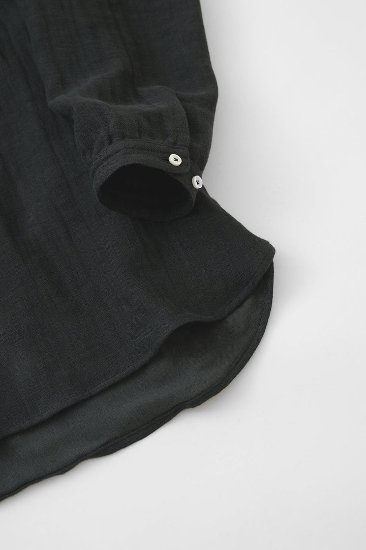 shirt cotton linen khaki