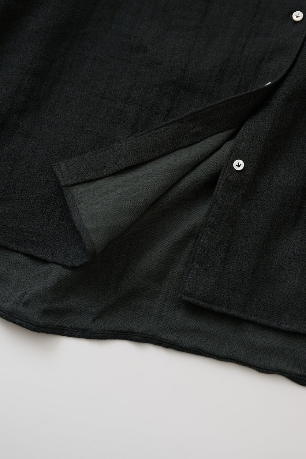 shirt cotton linen khaki