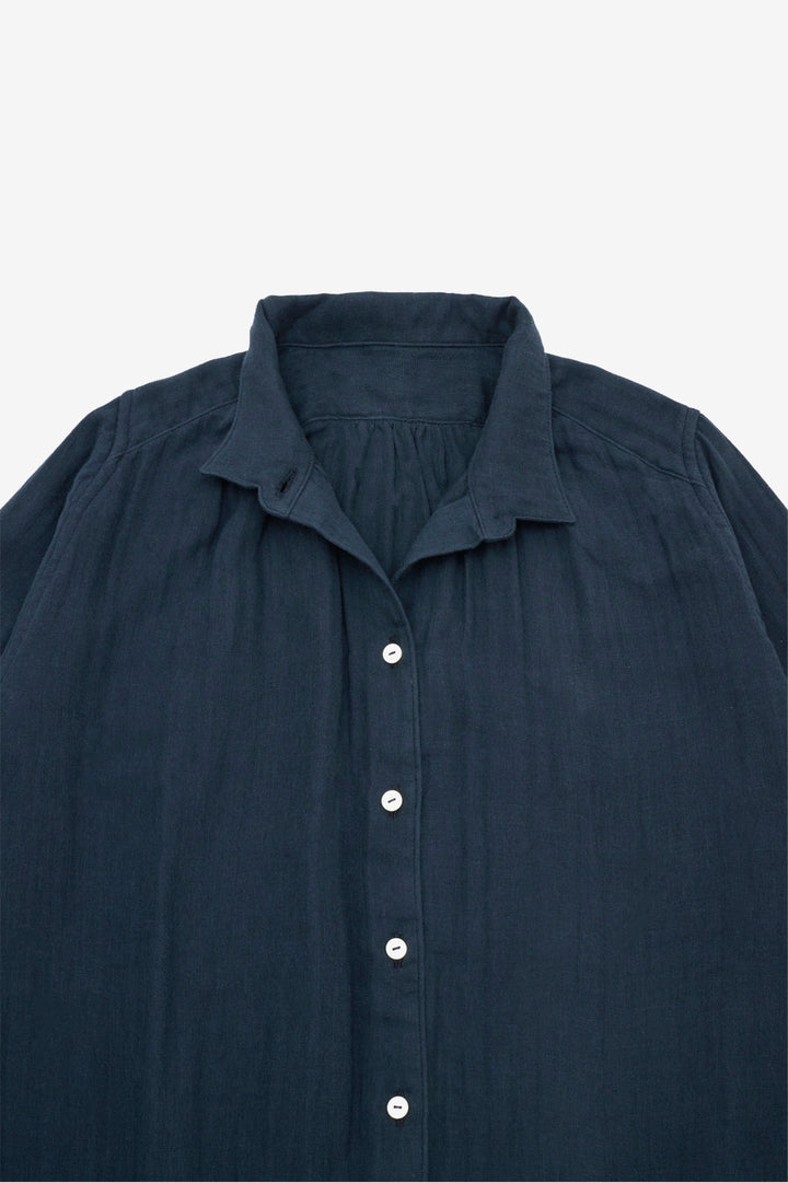 warm shirt navy blue 