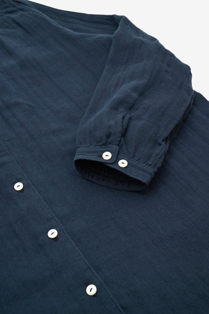 warm shirt navy blue 