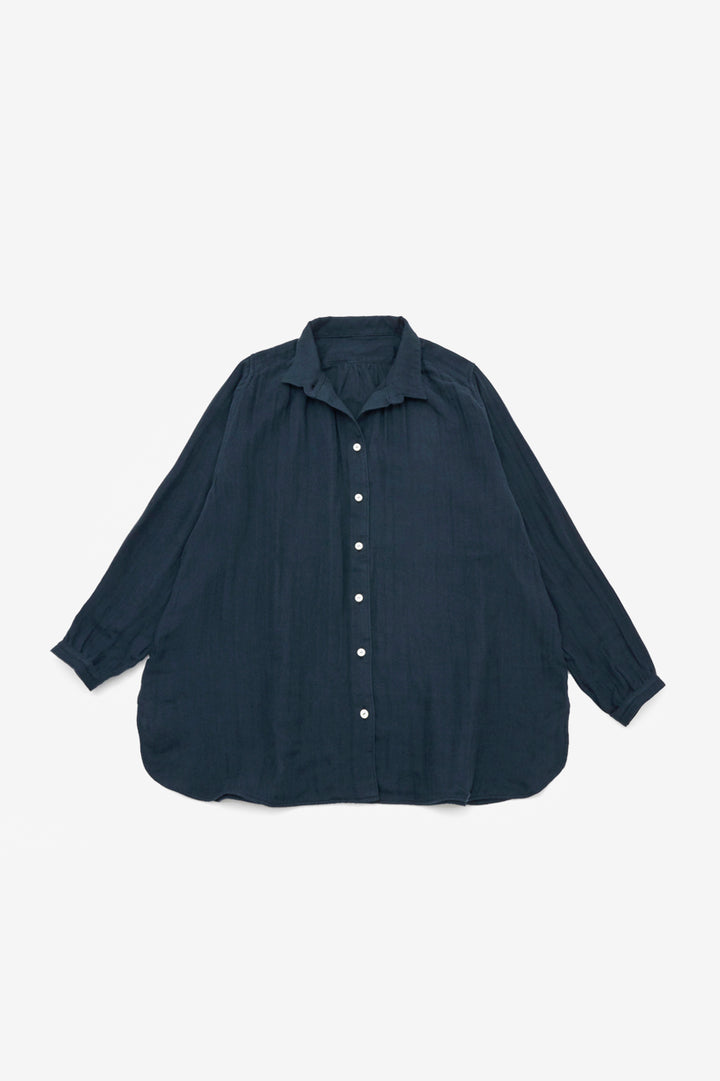 warm shirt navy blue 