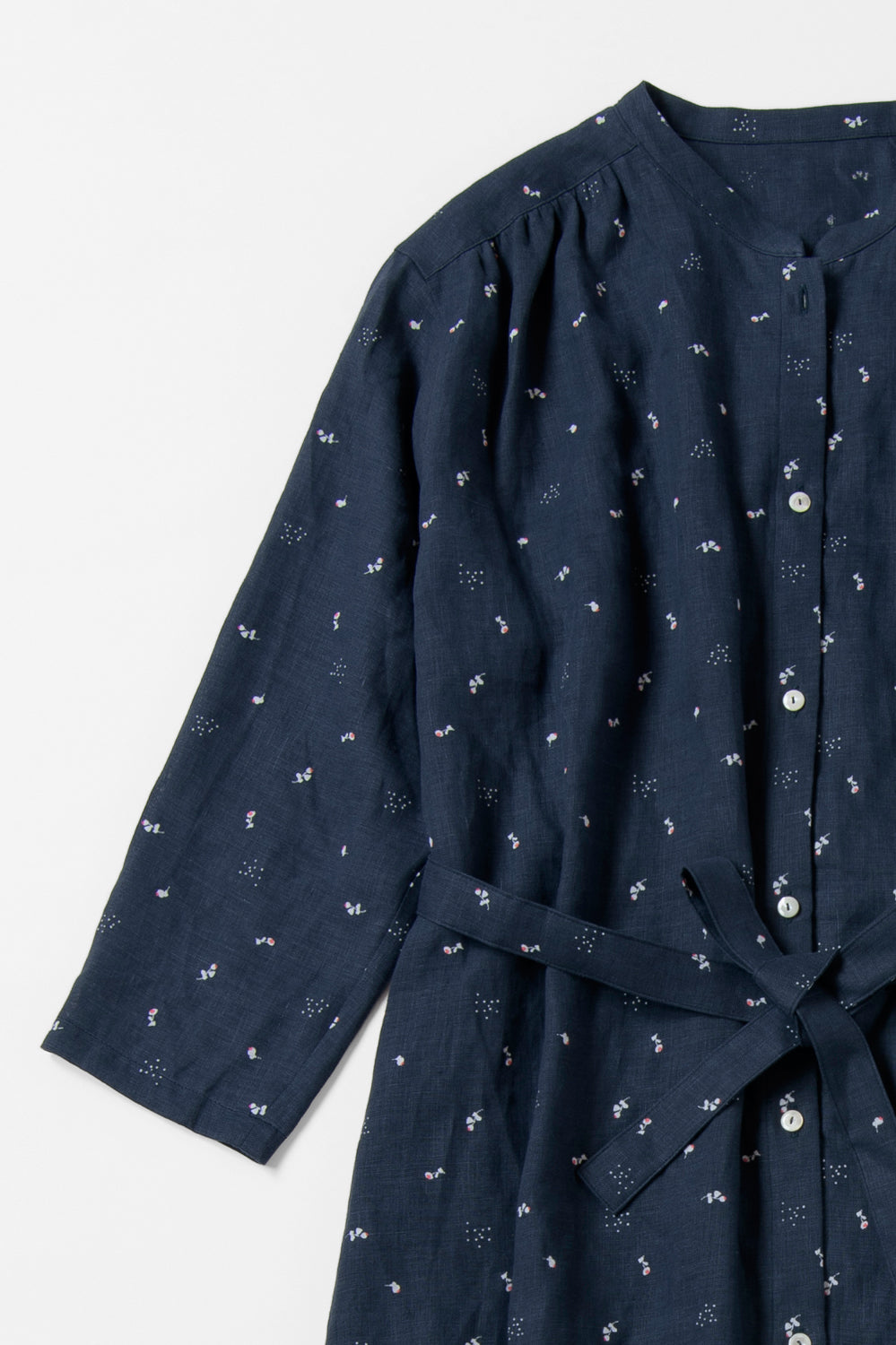 one piece cotton linen<br> AR8620B740<br> dark blue 