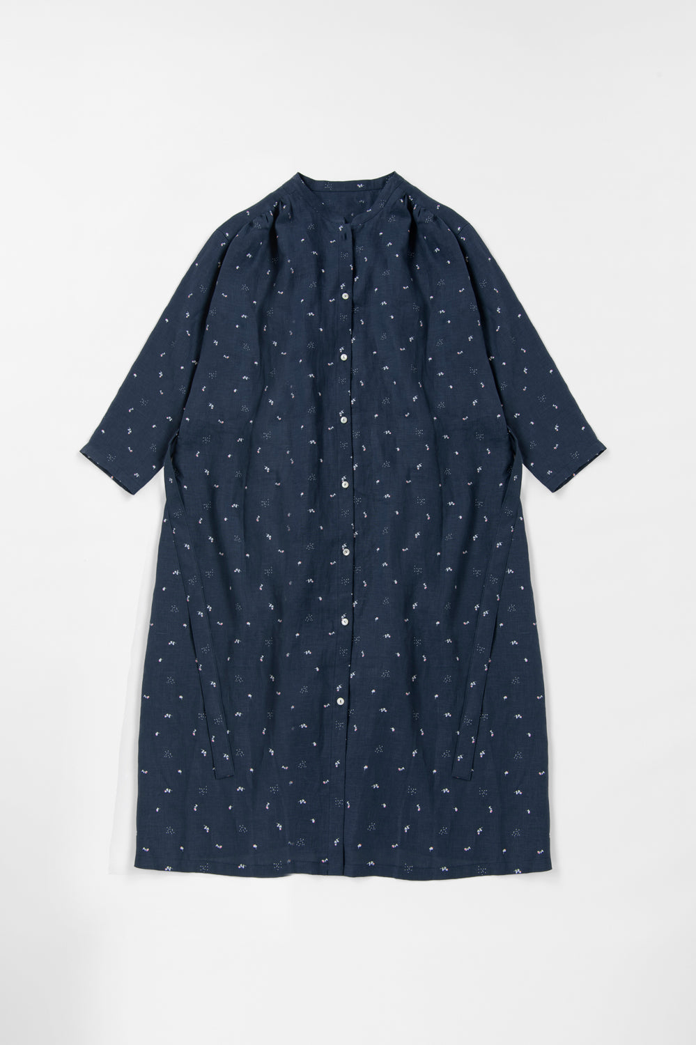 one piece cotton linen<br> AR8620B740<br> dark blue 