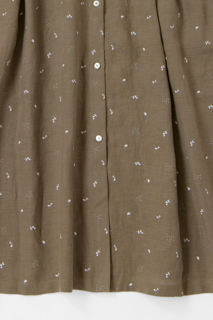 one piece cotton linen<br> AR8620B740<br> dark blue 