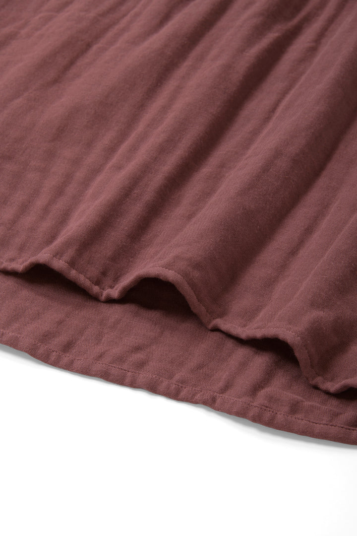 French sleeve shirt cotton linen generation 
