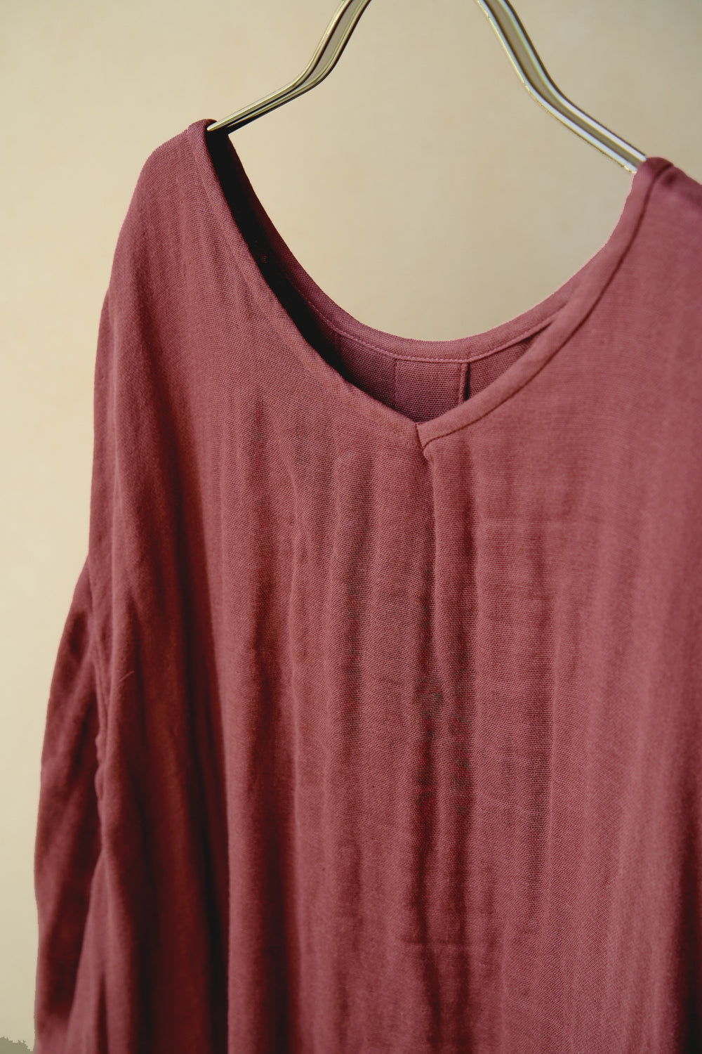 French sleeve shirt cotton linen generation 