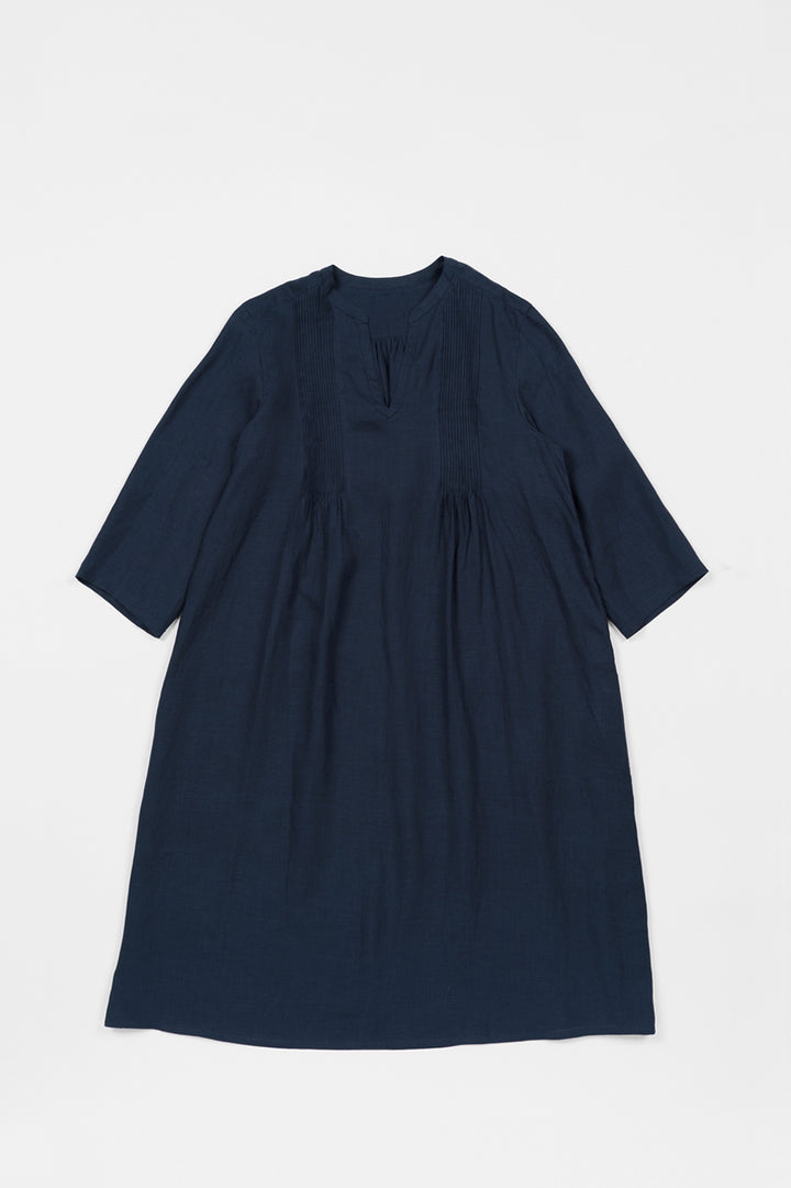 One Piece Pintuck Hemp Black 