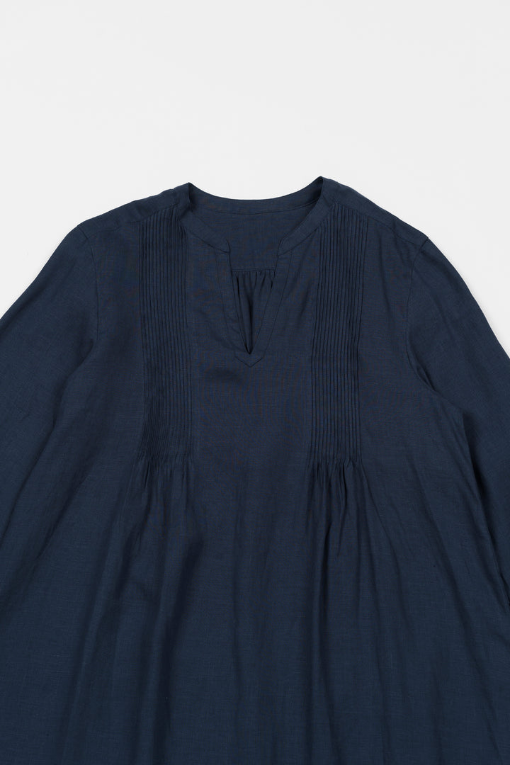 One Piece Pintuck Hemp Black 
