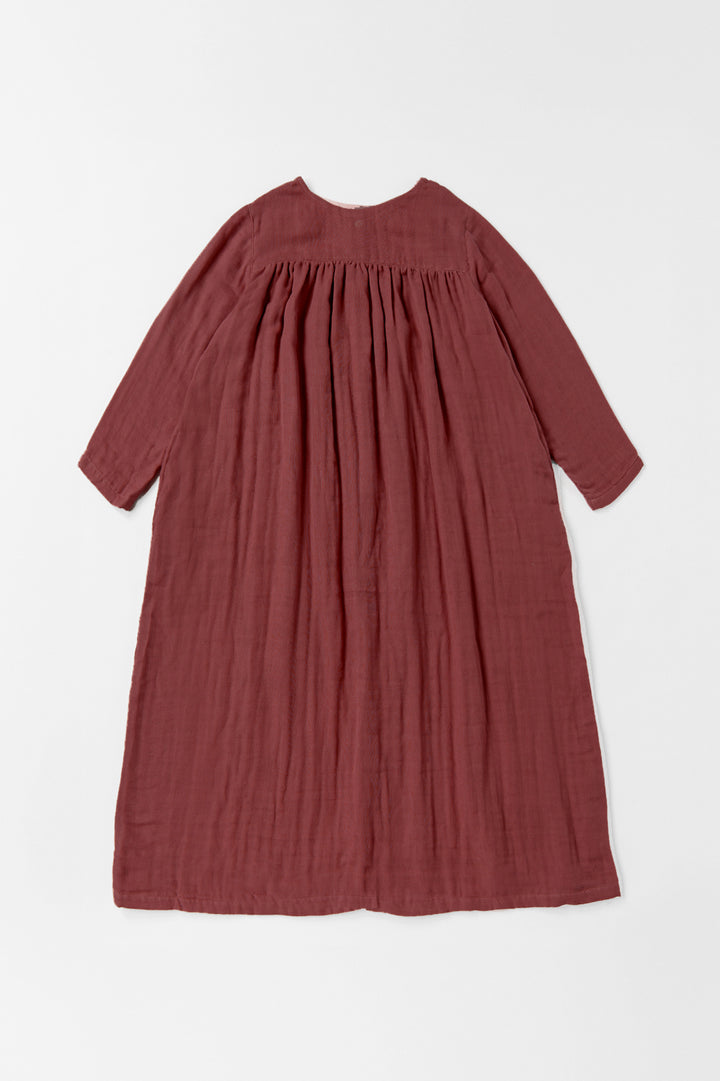 one piece cotton linen<br> AR8620B740<br> dark blue 