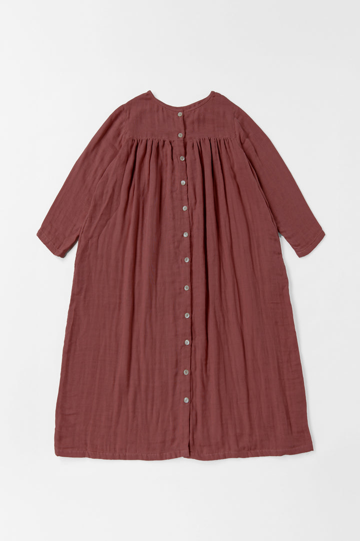 one piece cotton linen<br> AR8620B740<br> dark blue 