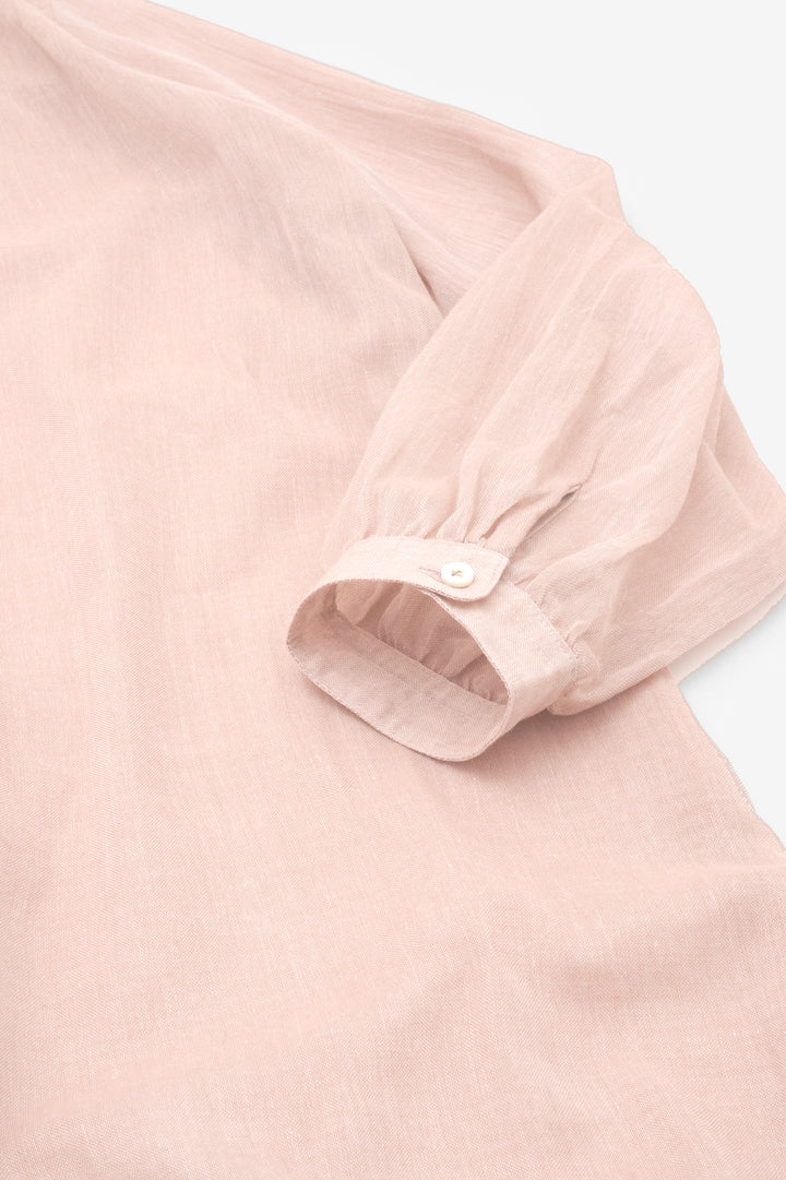 long blouse linen khaki 