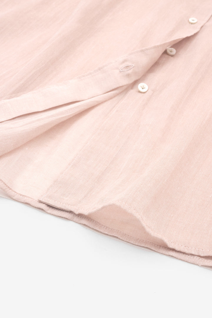 long blouse linen khaki 