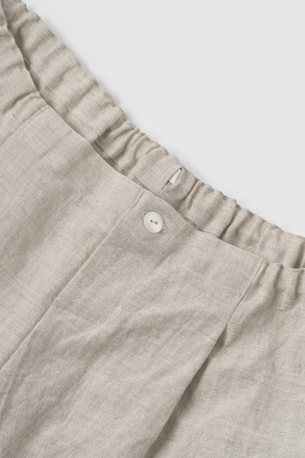 cropped pants safiran linen<br> AS0120Y716<br> khaki 