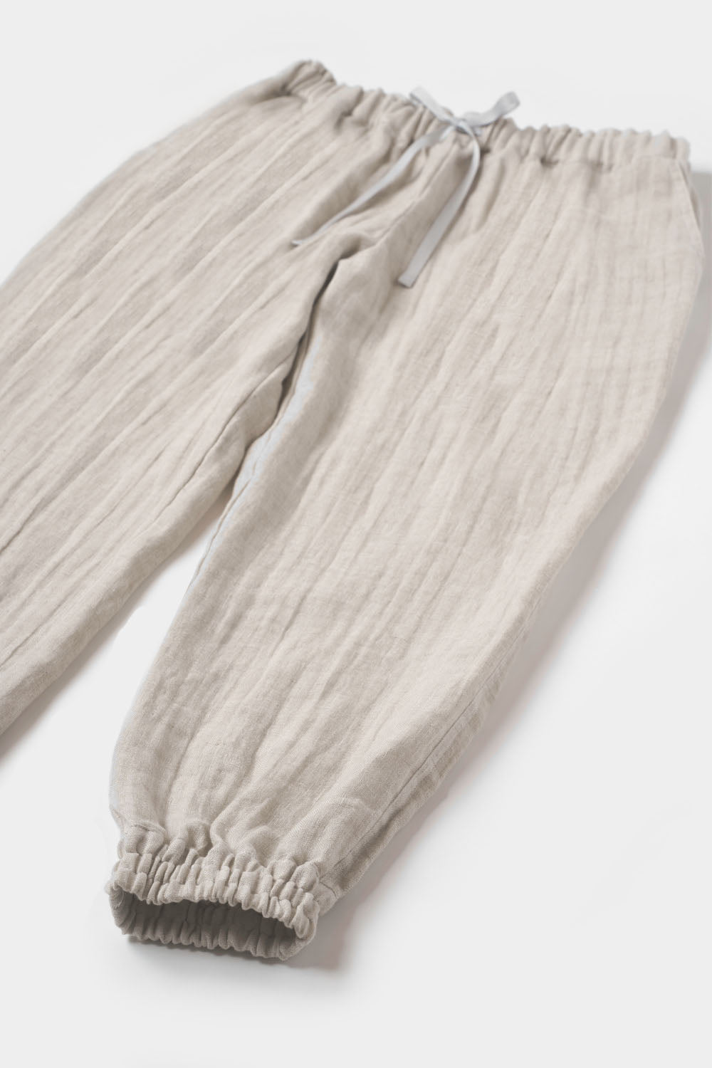cropped pants safiran linen<br> AS0120Y716<br> khaki 