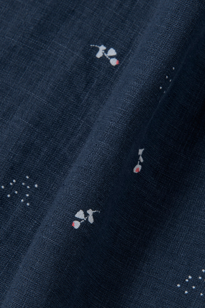 one piece cotton linen<br> AR8620B740<br> dark blue 