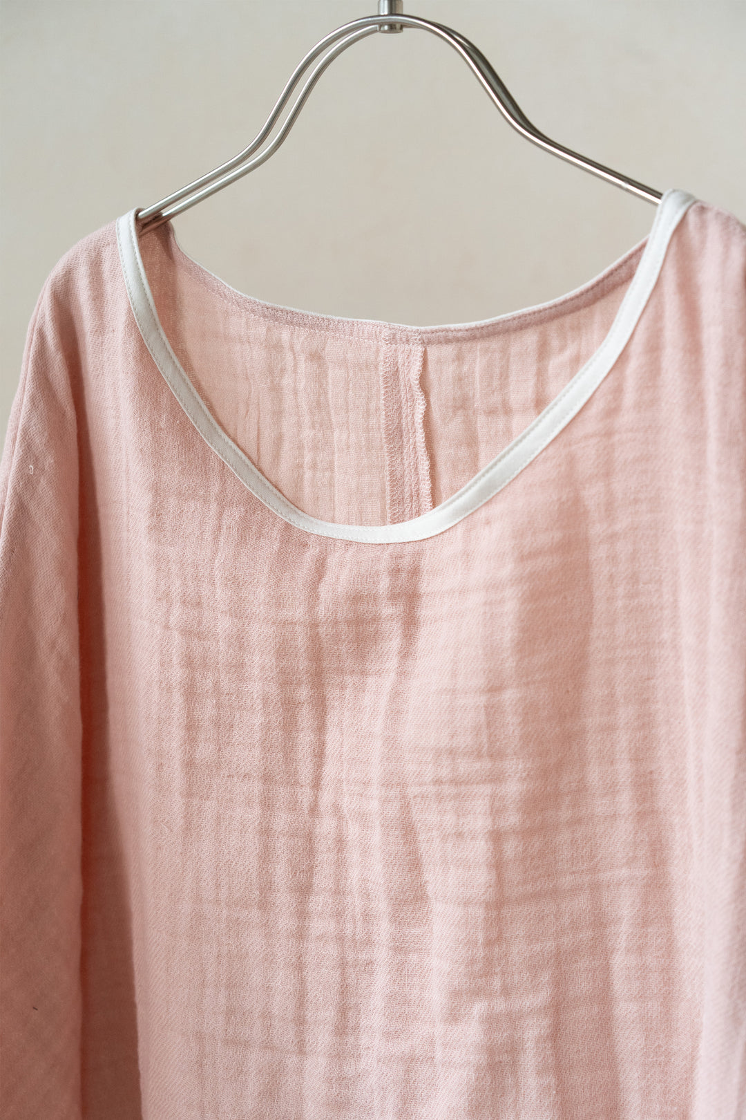 ドルマン袖Tシャツ<br>平綾織