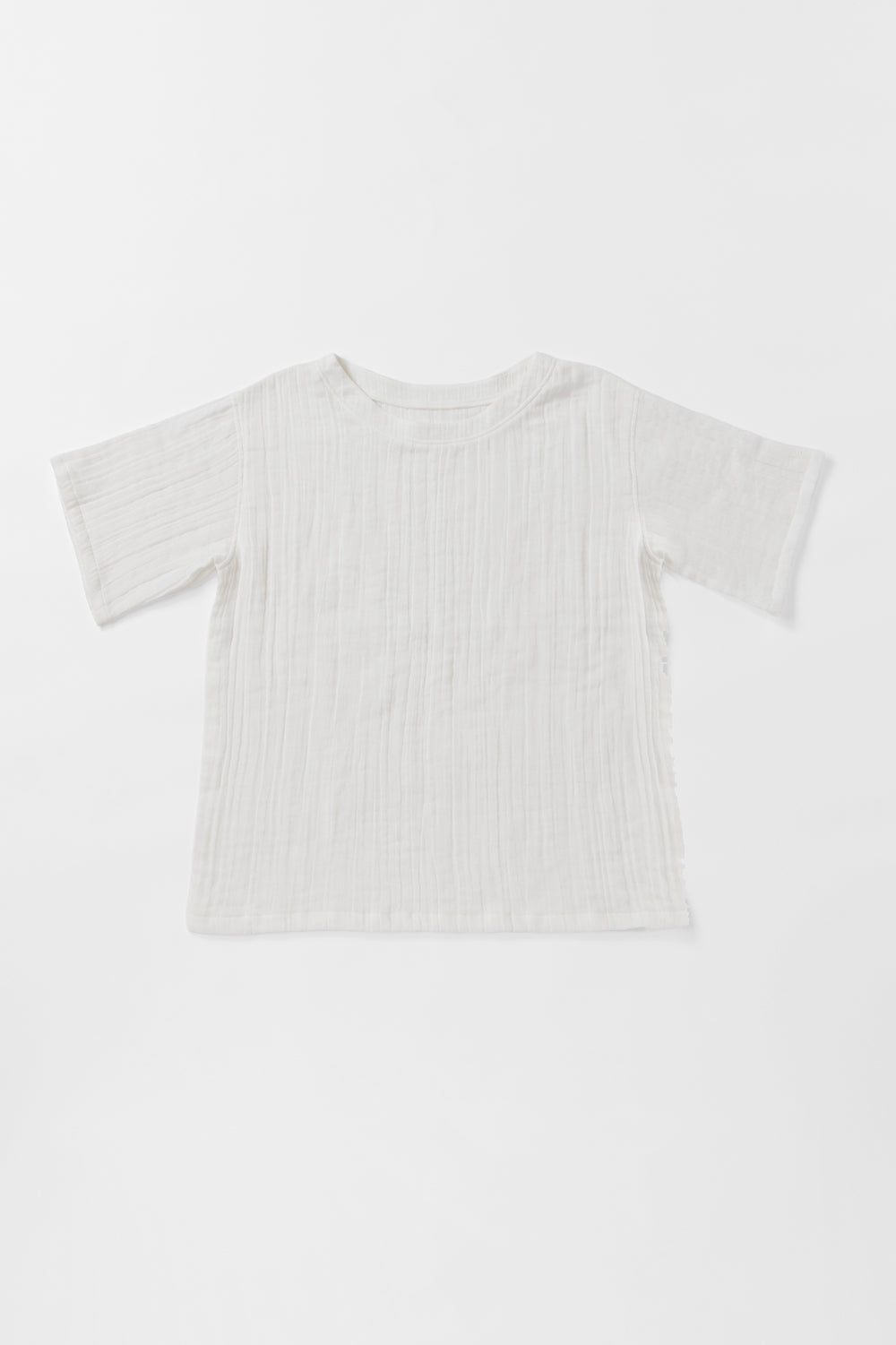 オーバーサイズTシャツ<br>平綾織　オフ