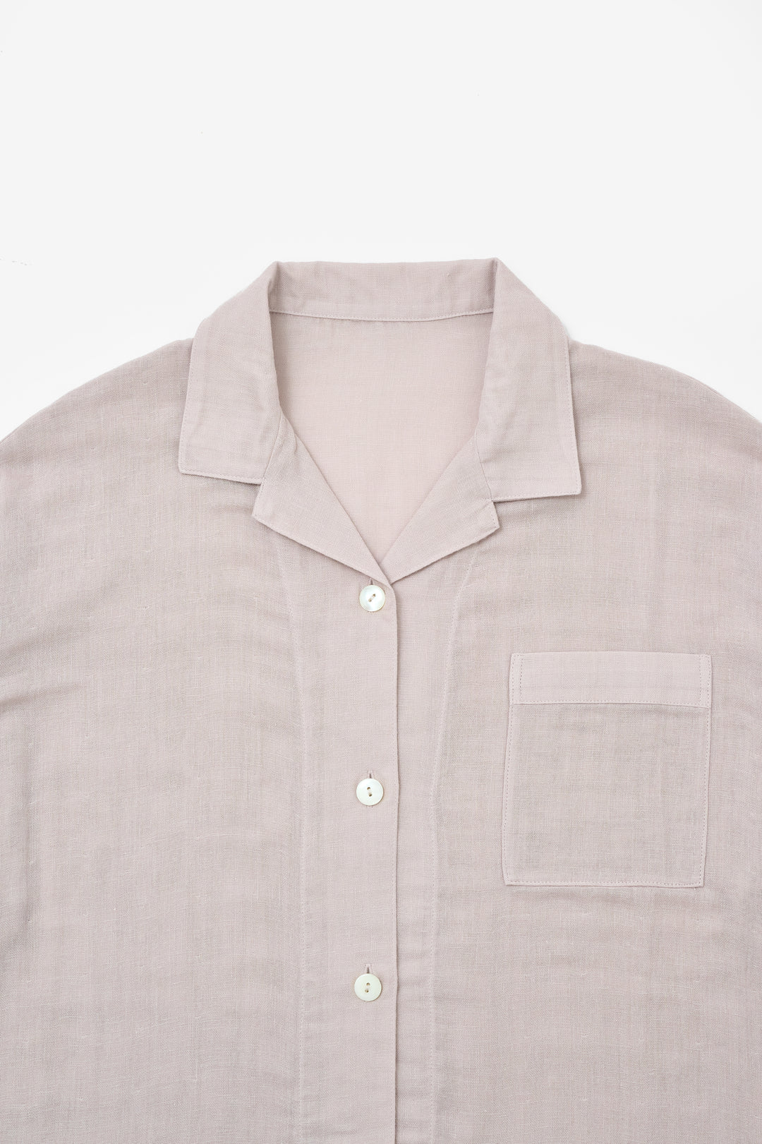 Warm gauze pajamas ladies<br>neutral pink