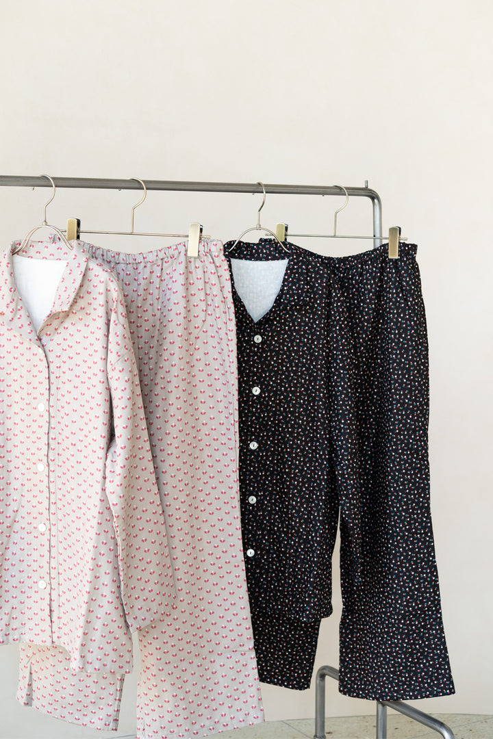 Warm gauze pajamas ladies<br> heart 