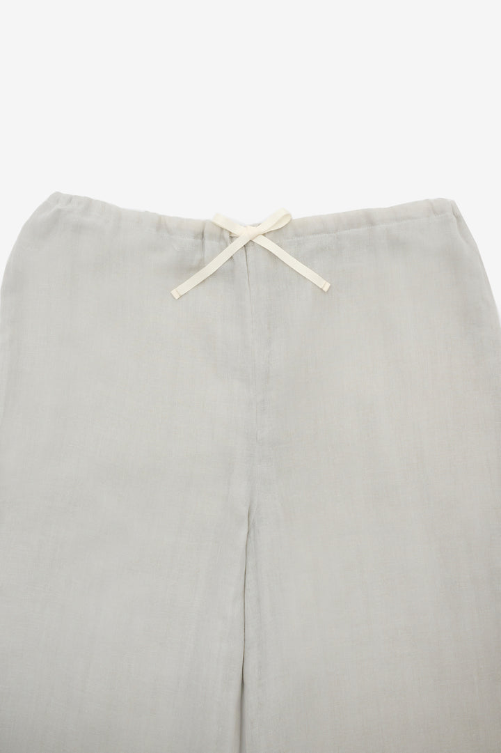 Summer gauze pajamas mens<br>neutral pink 