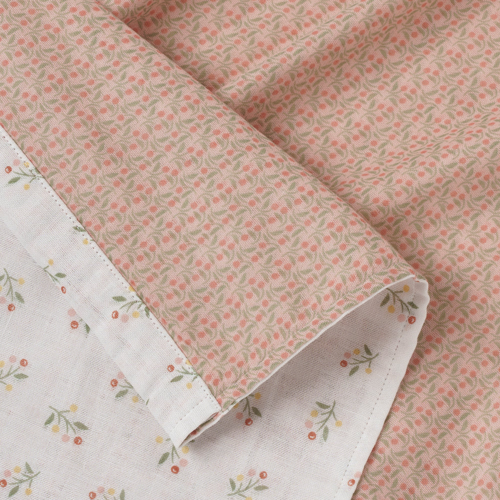 Hooded towel blanket Heart cherry
