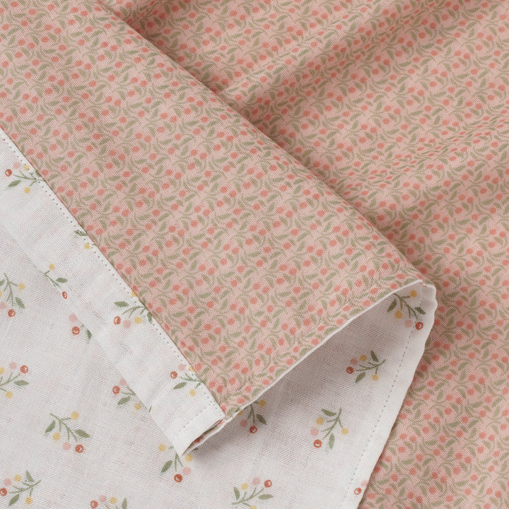 Hooded towel blanket Heart cherry