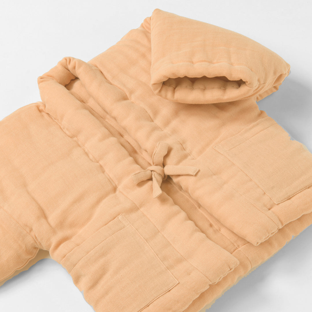 綿入り半纏<br>小麦色<br>１００・１２０cm