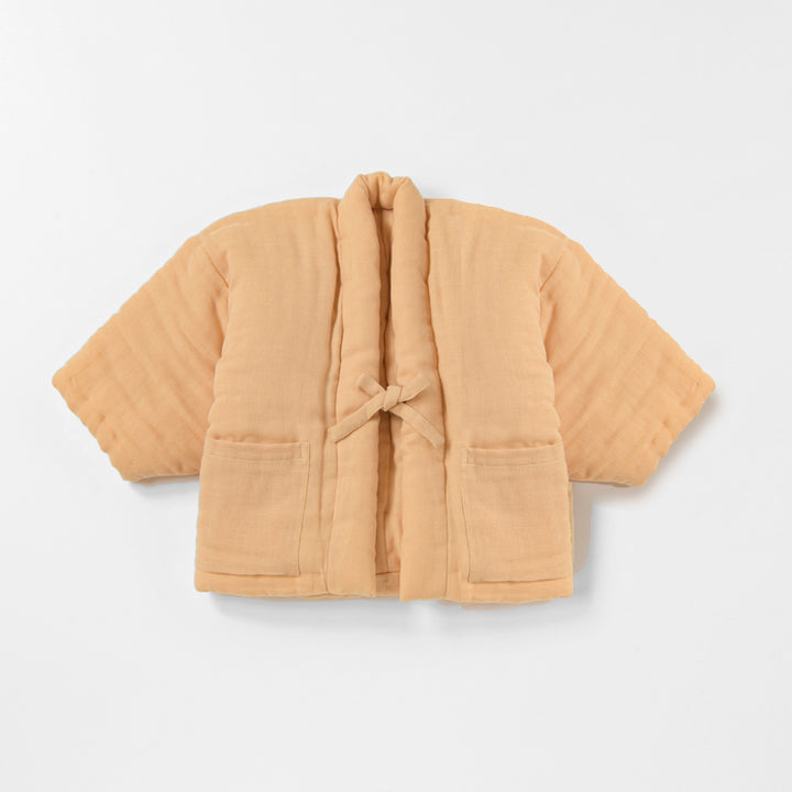 綿入り半纏<br>小麦色<br>１００・１２０cm
