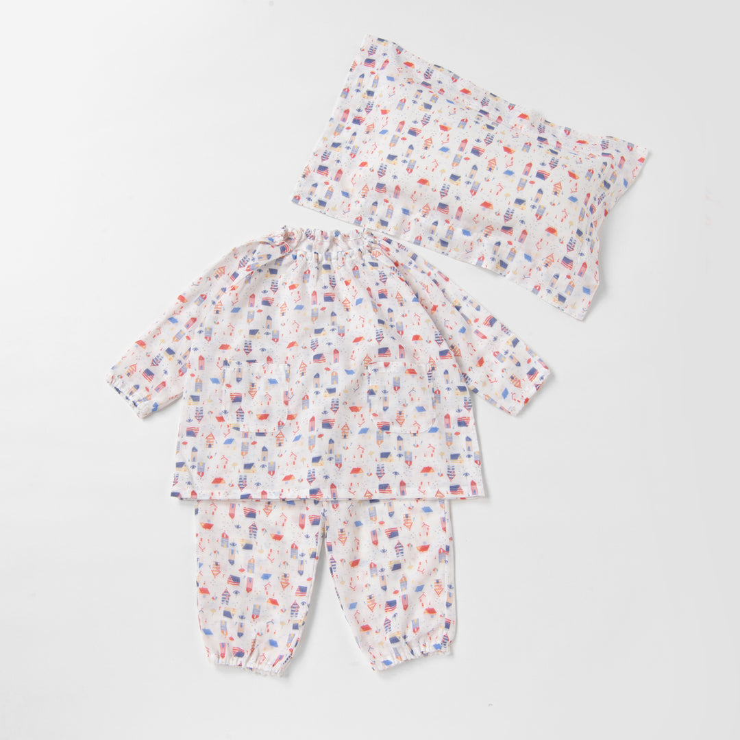 Nap Pillow Heart Cherry 