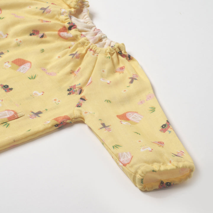 smock pajamas heart cherry<br> 80-100cm 