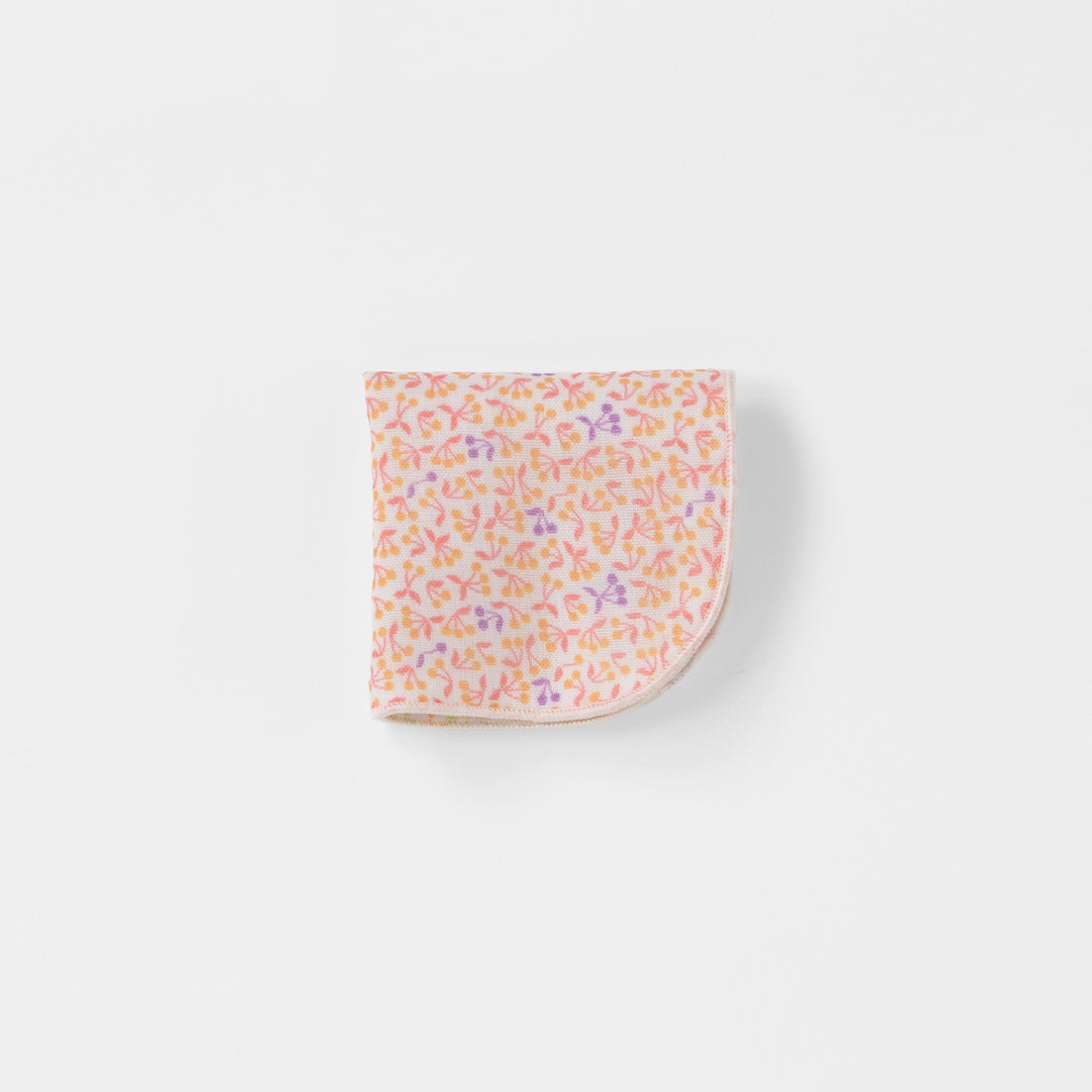 Gauze handkerchief small flower 