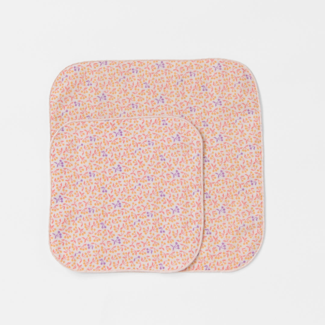 Gauze handkerchief small flower 
