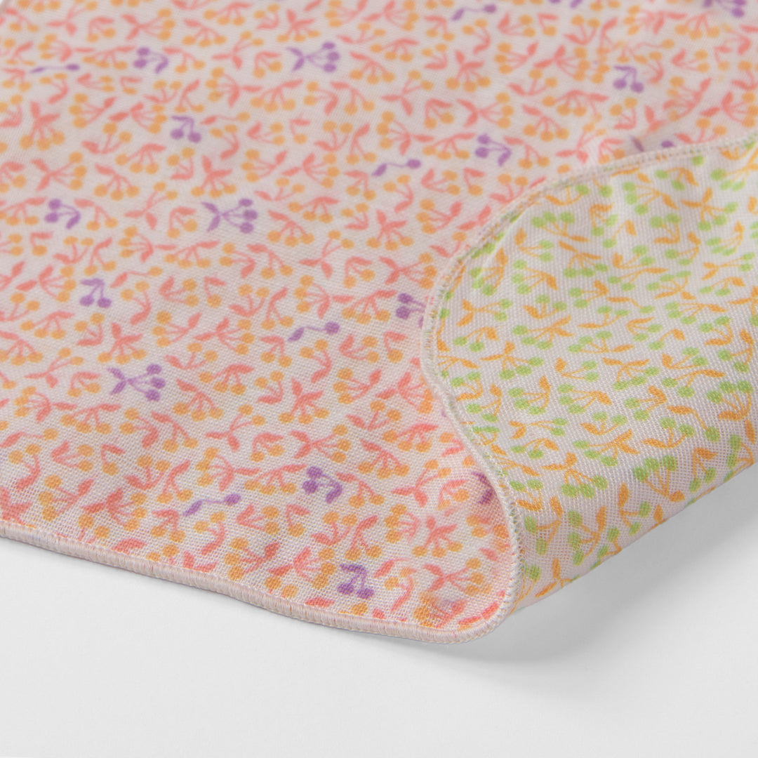Gauze handkerchief small flower 