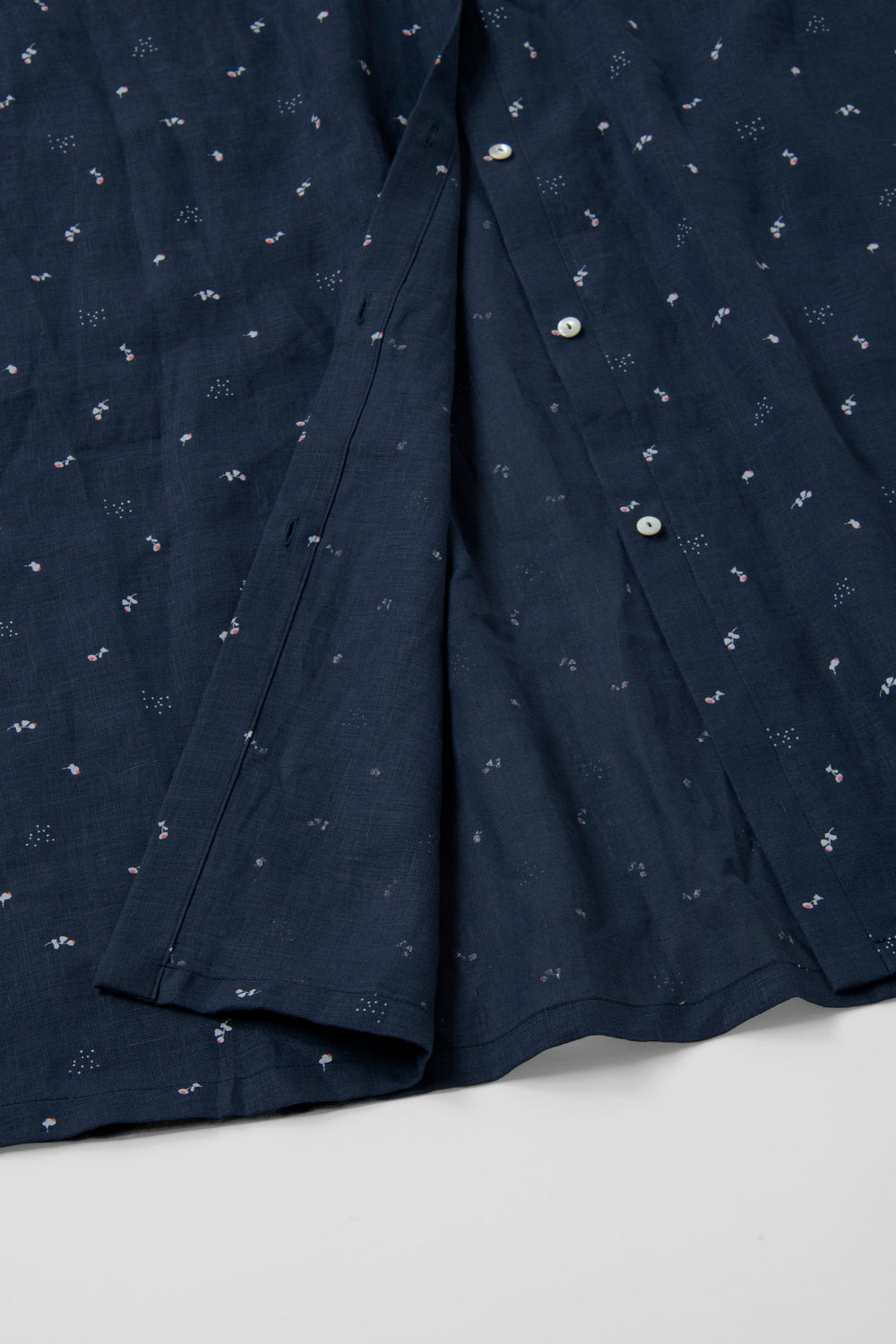 one piece cotton linen<br> AR8620B740<br> dark blue 