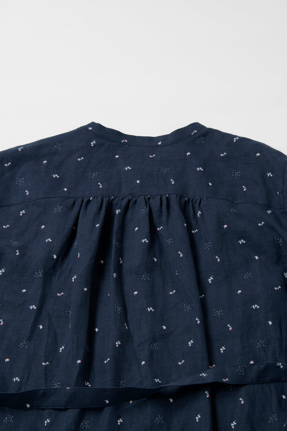 one piece cotton linen<br> AR8620B740<br> dark blue 
