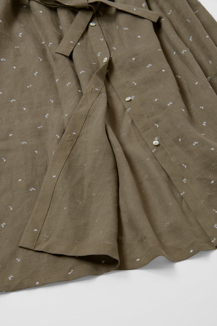 one piece cotton linen<br> AR8620B740<br> dark blue 