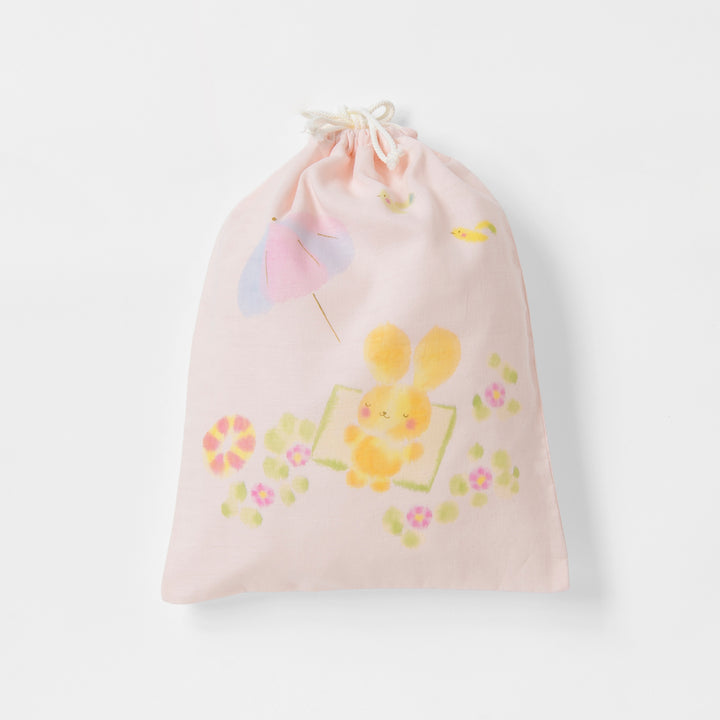 Hand-painted &amp; embroidered bag Hanadensha 